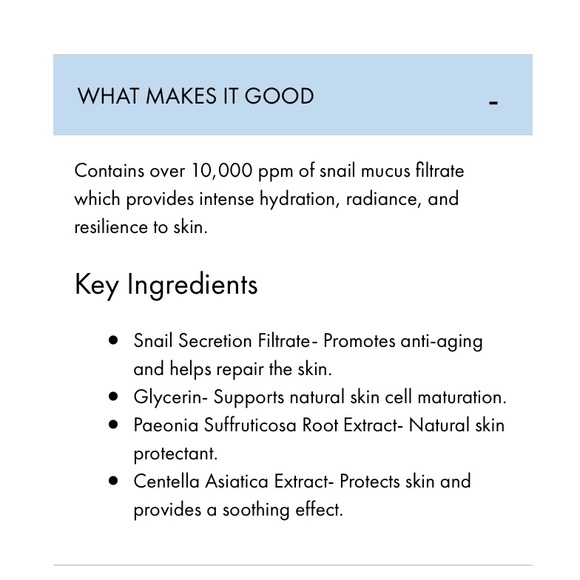 TonyMoly Intense Care Snail Hydro-Gel Mask 🐌 - Picture 4 of 7